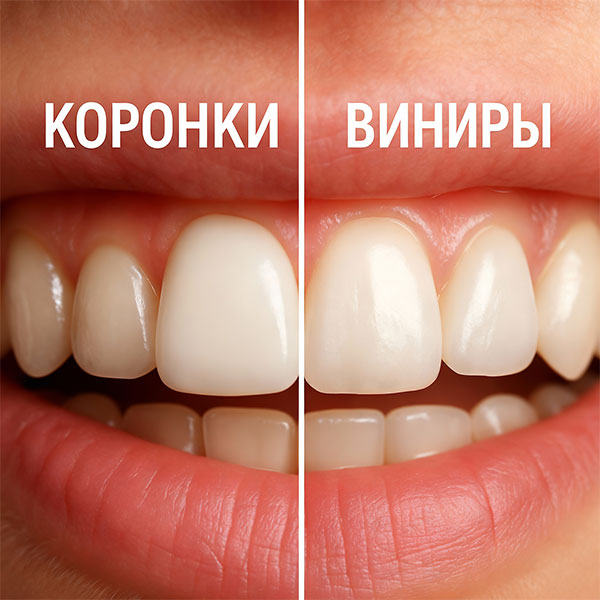 КОРОНКИ ИЛИ ВИНИРЫ